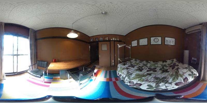 パノラマ画像洋室