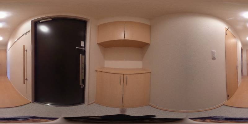 パノラマ画像玄関