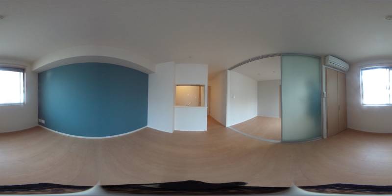 パノラマ画像洋室