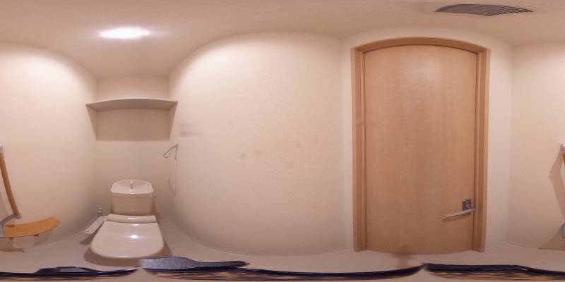 パノラマ画像トイレ