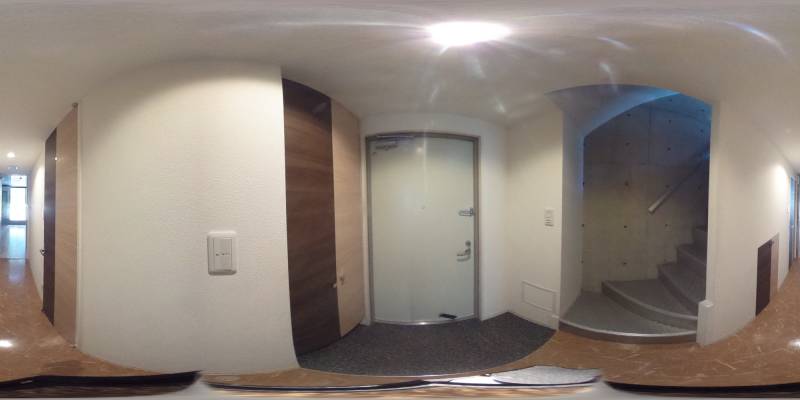 パノラマ画像玄関