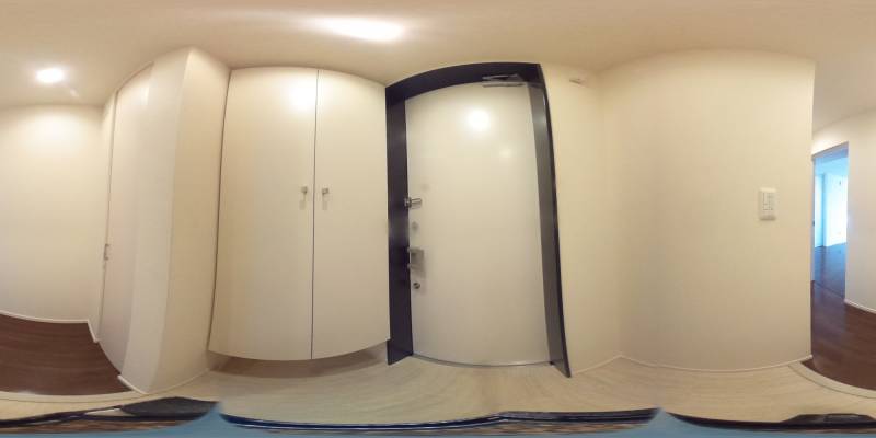 パノラマ画像玄関