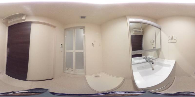 パノラマ画像洗面所