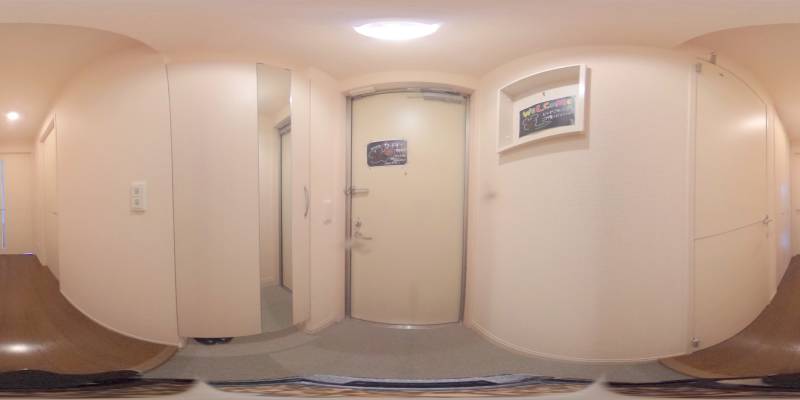 パノラマ画像玄関