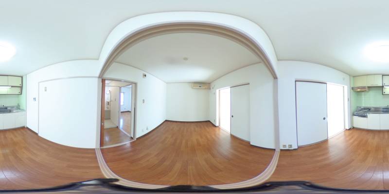 パノラマ画像リビング