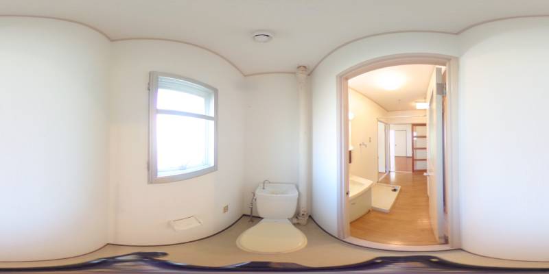 パノラマ画像トイレ