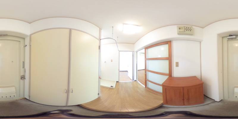 パノラマ画像玄関