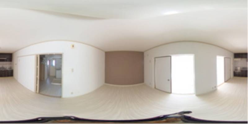 パノラマ画像リビング