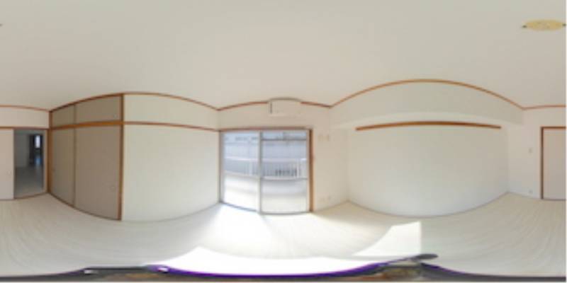 パノラマ画像洋室