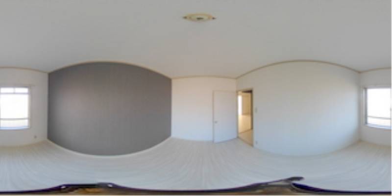 パノラマ画像洋室