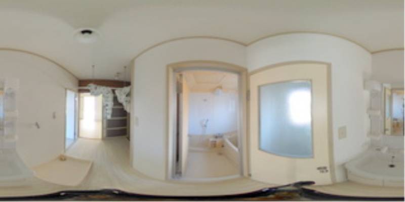 パノラマ画像洗面所