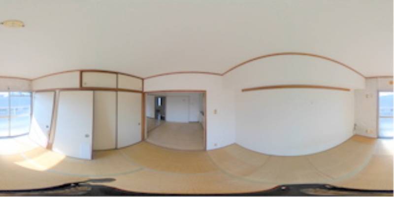 パノラマ画像洋室