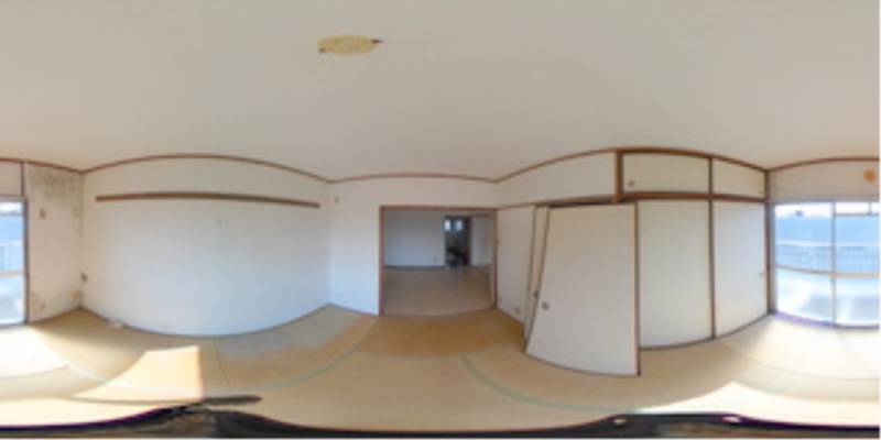 パノラマ画像洋室