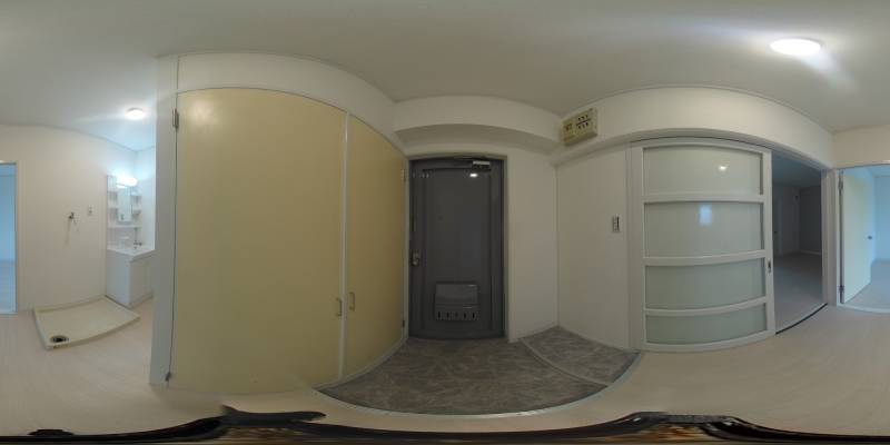 パノラマ画像玄関