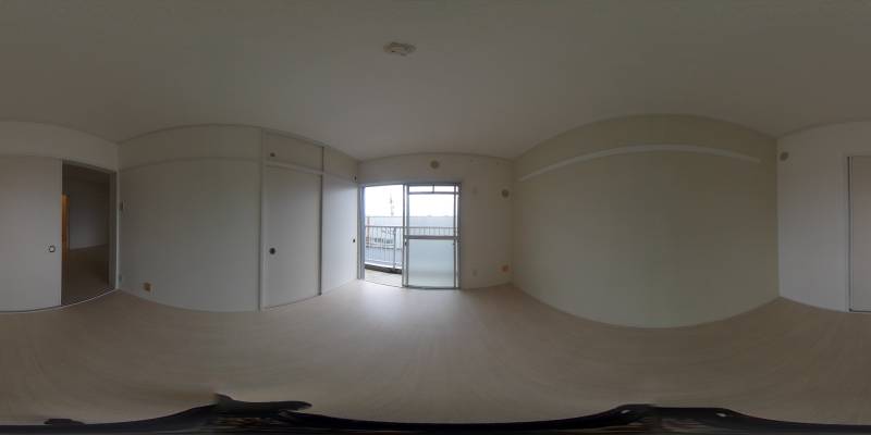 パノラマ画像洋室