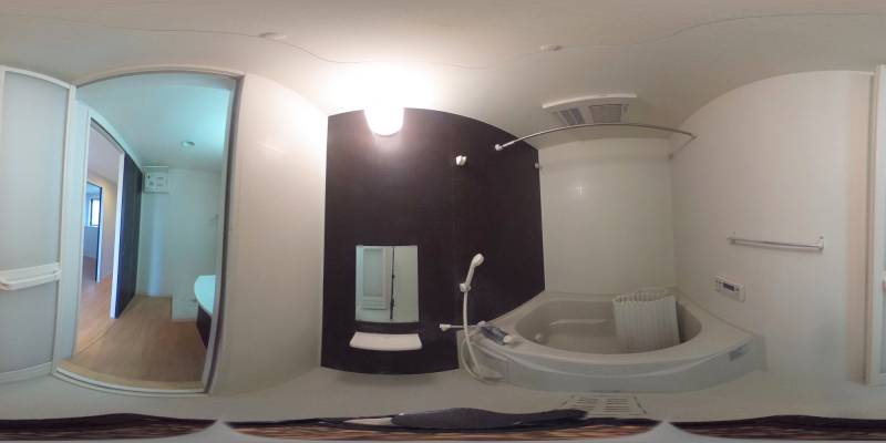 パノラマ画像バスルーム