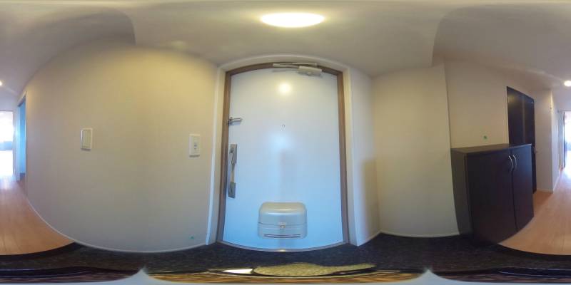 パノラマ画像玄関