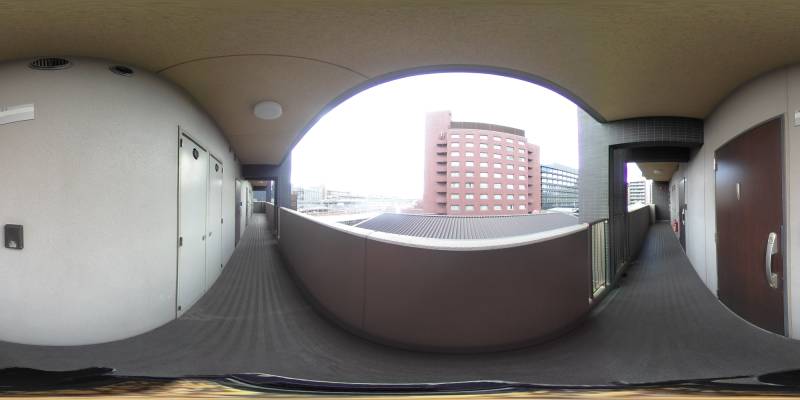 パノラマ画像玄関