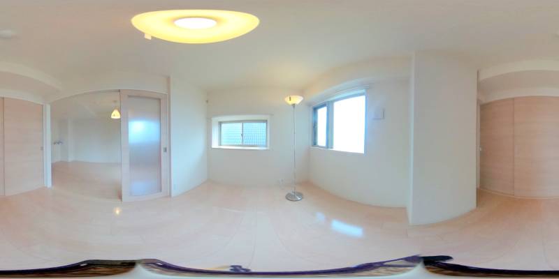 パノラマ画像洋室