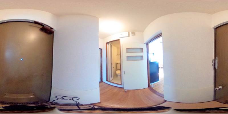 パノラマ画像玄関