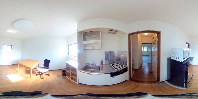 パノラマ画像キッチン