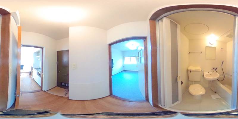 パノラマ画像バスルーム