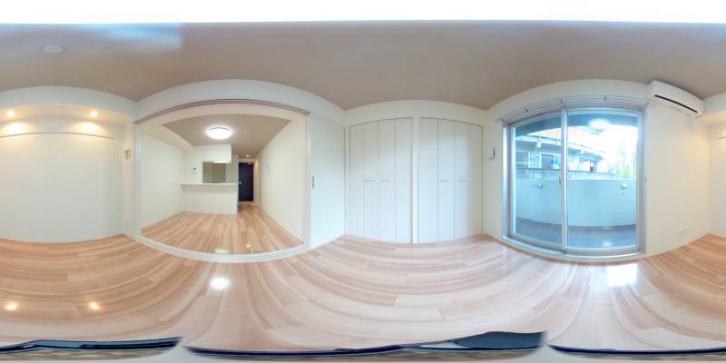 パノラマ画像洋室