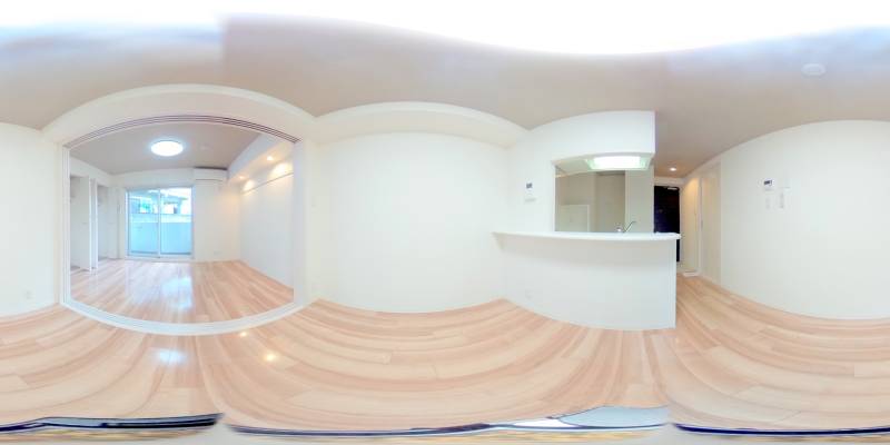 パノラマ画像リビング