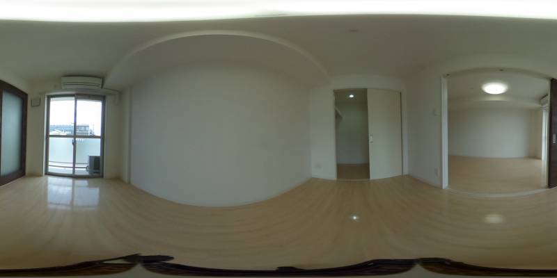 パノラマ画像洋室