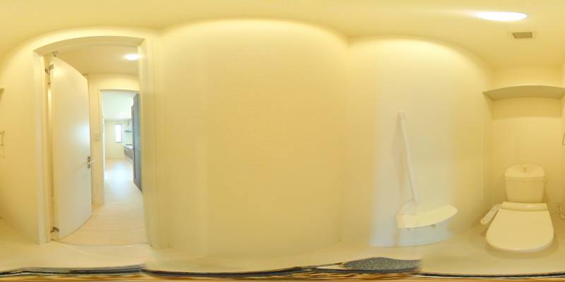 パノラマ画像トイレ