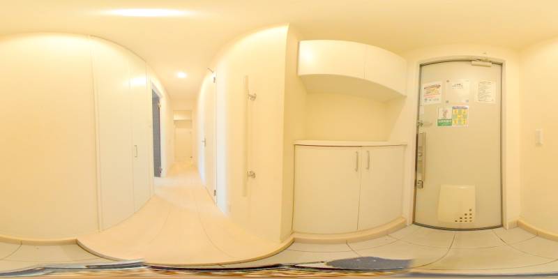 パノラマ画像玄関