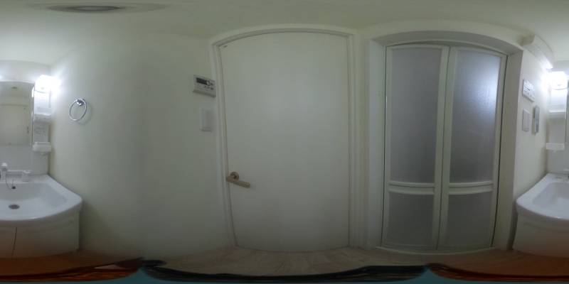 パノラマ画像洗面所