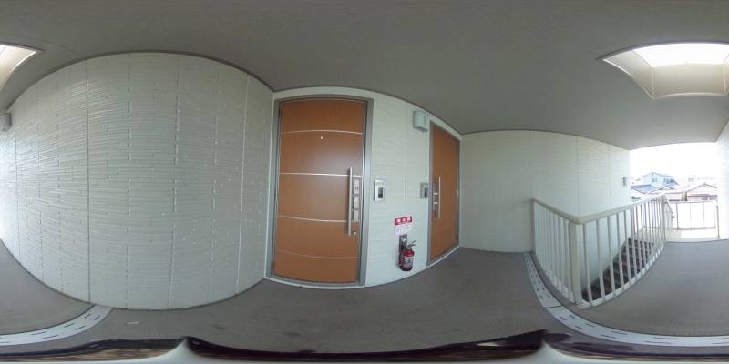 パノラマ画像玄関