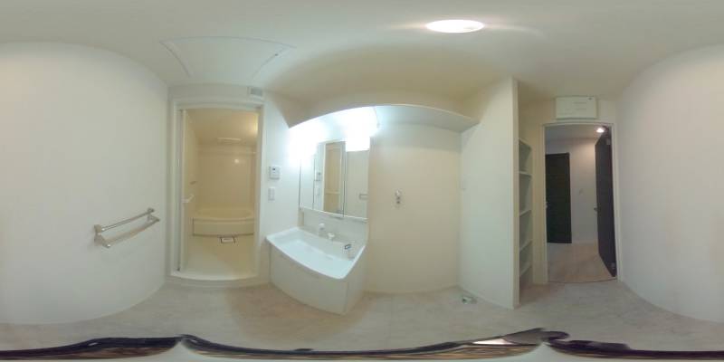 パノラマ画像洗面所