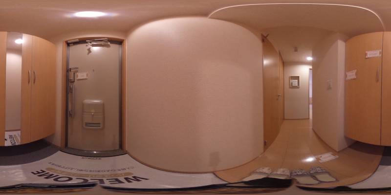 パノラマ画像玄関