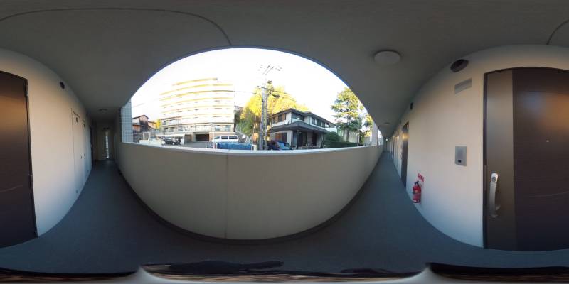 パノラマ画像玄関
