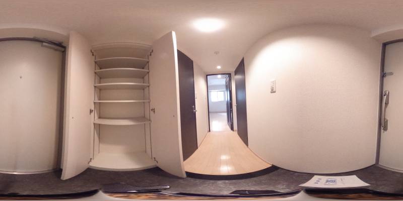 パノラマ画像玄関