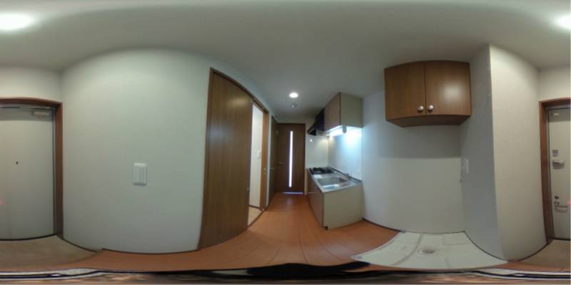 パノラマ画像玄関