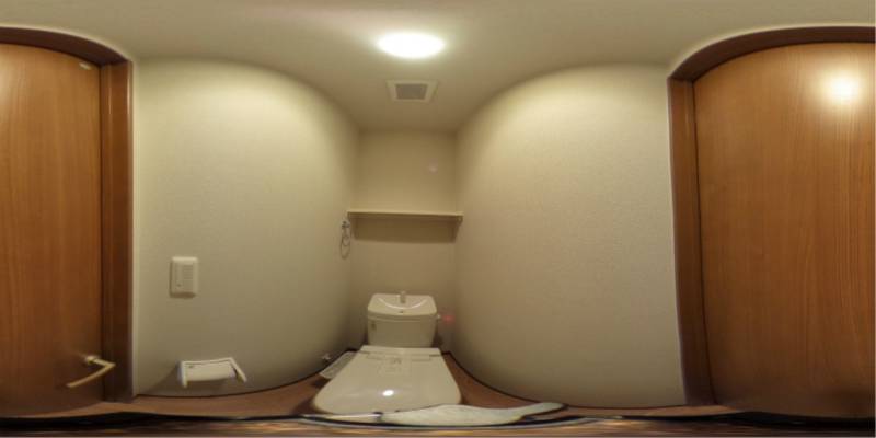 パノラマ画像トイレ