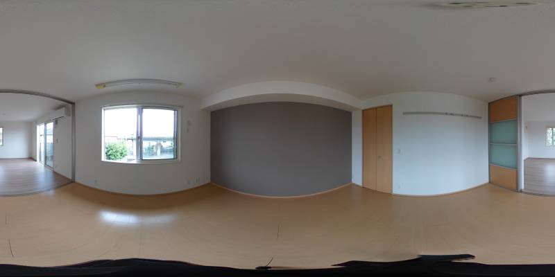 パノラマ画像洋室