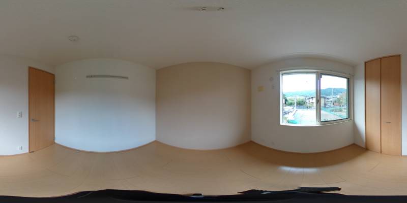 パノラマ画像洋室