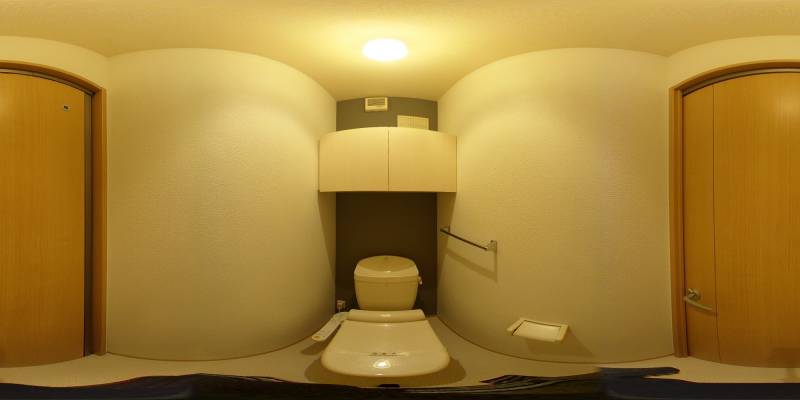 パノラマ画像トイレ