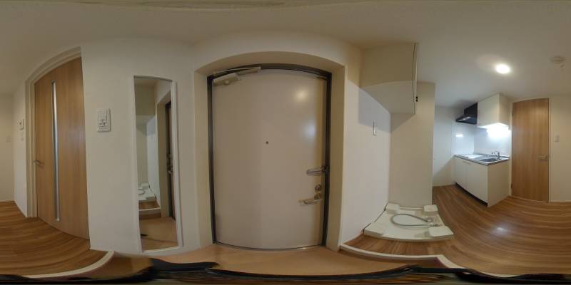 パノラマ画像玄関