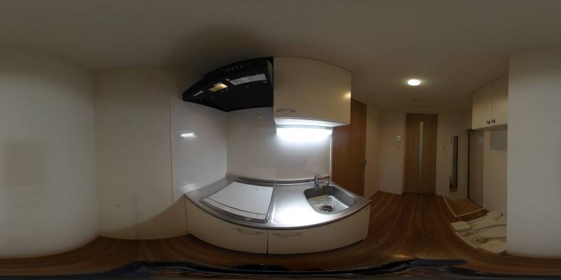 パノラマ画像キッチン