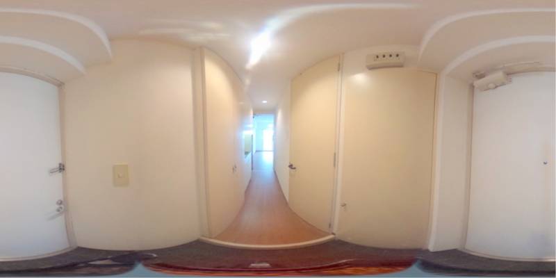 パノラマ画像玄関