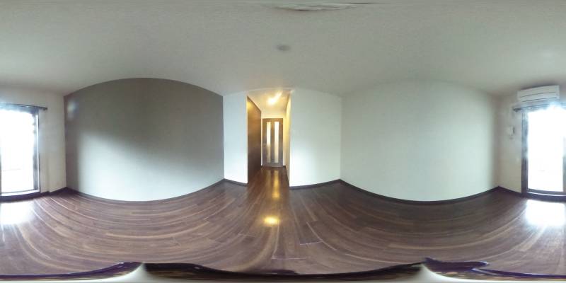 パノラマ画像洋室