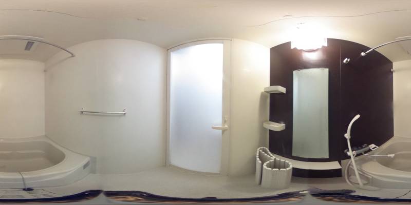 パノラマ画像バスルーム