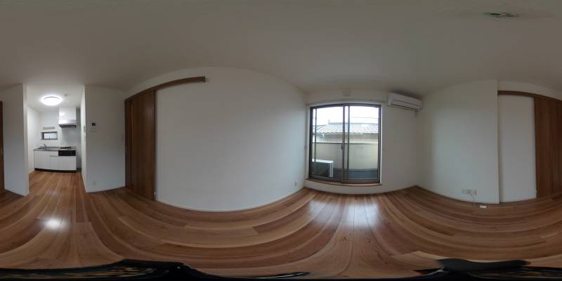 パノラマ画像リビング