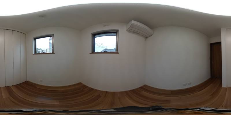 パノラマ画像洋室