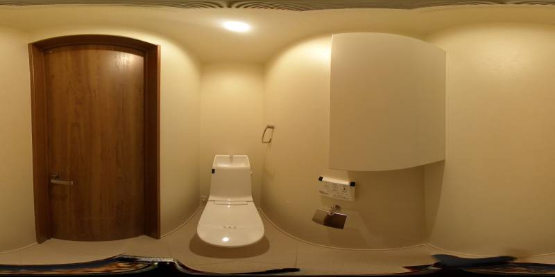 パノラマ画像トイレ